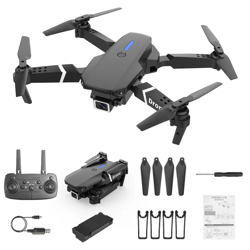 Drone E88 4k HD camera